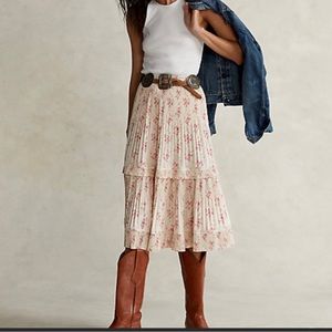 Polo Ralph Lauren Jaclyn MIDI Skirt- Size 4